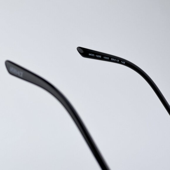 Versace VE1295 1000 BRAND NEW Eyeglasses Silver Demo Pilot Unisex - Picture 9 of 10